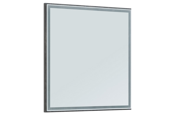 Зеркало Aquanet Nova Lite 75 дуб рошелье LED