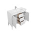 Мебель для ванной Aquanet Селена 105 белый/серебро (3 ящика, 2 дверцы)