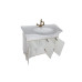 Мебель для ванной Aquanet Валенса 100 белый краколет/золото