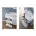 Мебель для ванной Aquanet Сопрано 95 R белый (3 ящика)