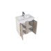 Мебель для ванной Aquanet Клио 60 дуб кантри/белый