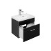 Мебель для ванной Aquanet Верона NEW 50 черный (подвесной 1 ящик)