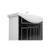 Мебель для ванной Aquanet Честер 105 черный/серебро