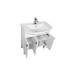 Мебель для ванной Aquanet Честер 75 белый/серебро