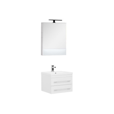 Мебель для ванной Aquanet Нота NEW 58 белый (камерино)