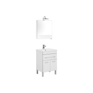 Мебель для ванной Aquanet Верона NEW 58 белый (напольный 1 ящик 2 дверцы)