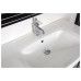Мебель для ванной Aquanet Паола 90 черный/серебро (керамика)