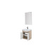Мебель для ванной Aquanet Грейс 60 дуб сонома/белый (2 дверцы)