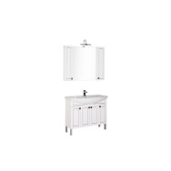 Мебель для ванной Aquanet Честер 105 белый/серебро