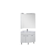 Мебель для ванной Aquanet Корнер 89 L белый (закрытый)