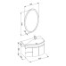 Мебель для ванной Aquanet Сопрано 95 R белый (2 дверцы 2 ящика)