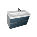 Мебель для ванной Aquanet Виго 100 сине-серый
