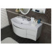 Мебель для ванной Aquanet Опера 115 L белый (3 ящика)