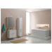 Мебель для ванной Aquanet Рондо 60 белый (2 ящика, зеркало камерино)