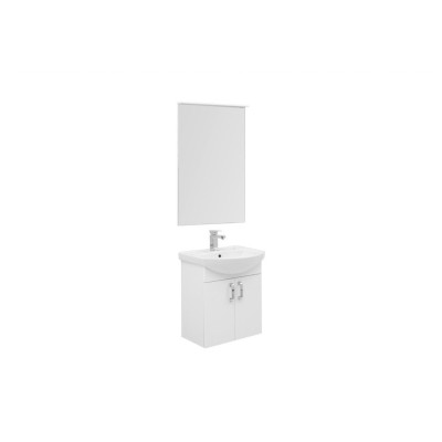 Мебель для ванной Aquanet Ирис 60 белый (2 дверцы)