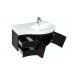Мебель для ванной Aquanet Опера 115 R черный (2 дверцы 2 ящика)