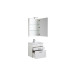 Мебель для ванной Aquanet Рондо 60 белый (2 ящика, зеркало камерино)