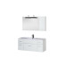 Мебель для ванной Aquanet Данте 110 L белый (1 навесной шкафчик)