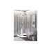 Душевой уголок Aquanet Delta NPE2142 100x100, R550, прозрачное стекло