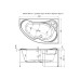 Фронтальная панель для ванны Aquanet Capri 160 R