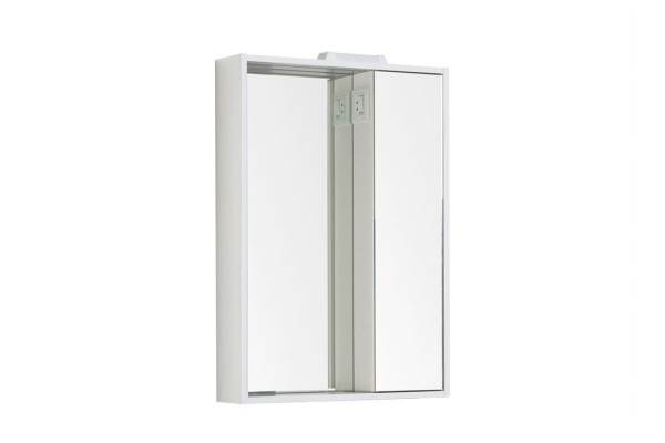 Зеркало-шкаф Aquanet Клио 60 белый