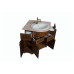 Мебель для ванной Aquanet Луис 70 угловой орех