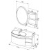 Мебель для ванной Aquanet Опера 115 L черный (3 ящика)