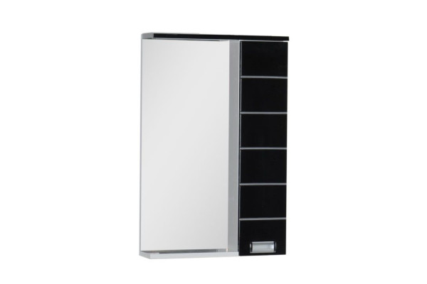 Зеркало-шкаф Aquanet Доминика 55 LED черный