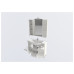 Мебель для ванной Aquanet Асти 105 б/к белый