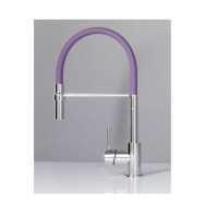Смеситель для кухни Aquanet FF6215 фиолетовый