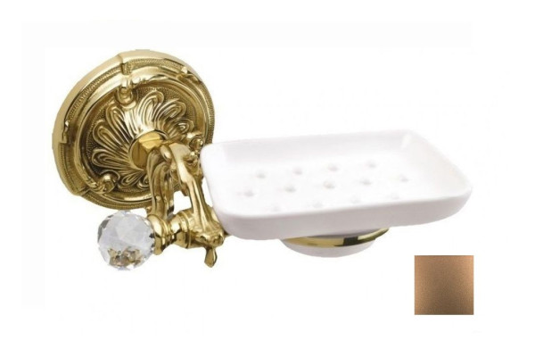 Мыльница для ванной Art&Max Barocco Crystal AM-1786-Br-C