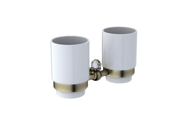 Стакан Art&Max Antic Crystal AM-2688SJ-Br (AM-E-2688SJ-Br) (двойной)