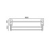 Держатель для полотенец Art&Max Gotico AM-4848AQ (AM-E-4848AQ)