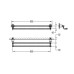 Держатель для полотенец Art&Max Liberty AM-F-8982