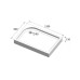 Душевой поддон BelBagno TRAY-BB-AH-120/80-15-W-L 120x80