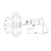 Смеситель для душа BelBagno Tanaro TAN-ESDM-CRM