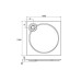 Душевой поддон Cezares Tray S-A-100-56-NR 100x100