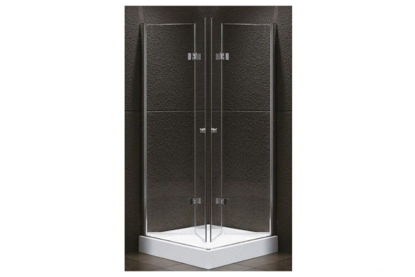 Душевой уголок Cezares Elena 80x90 W-ASH-2-80/90-C-Cr