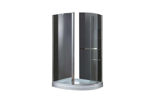 Душевой уголок Cezares Elena 120x90 W-RH-1-120/90-C-Cr-L