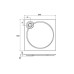 Душевой поддон Cezares Tray S-A-80-56-LT 80x80