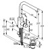 Смеситель для раковины Kludi Bozz 382940576