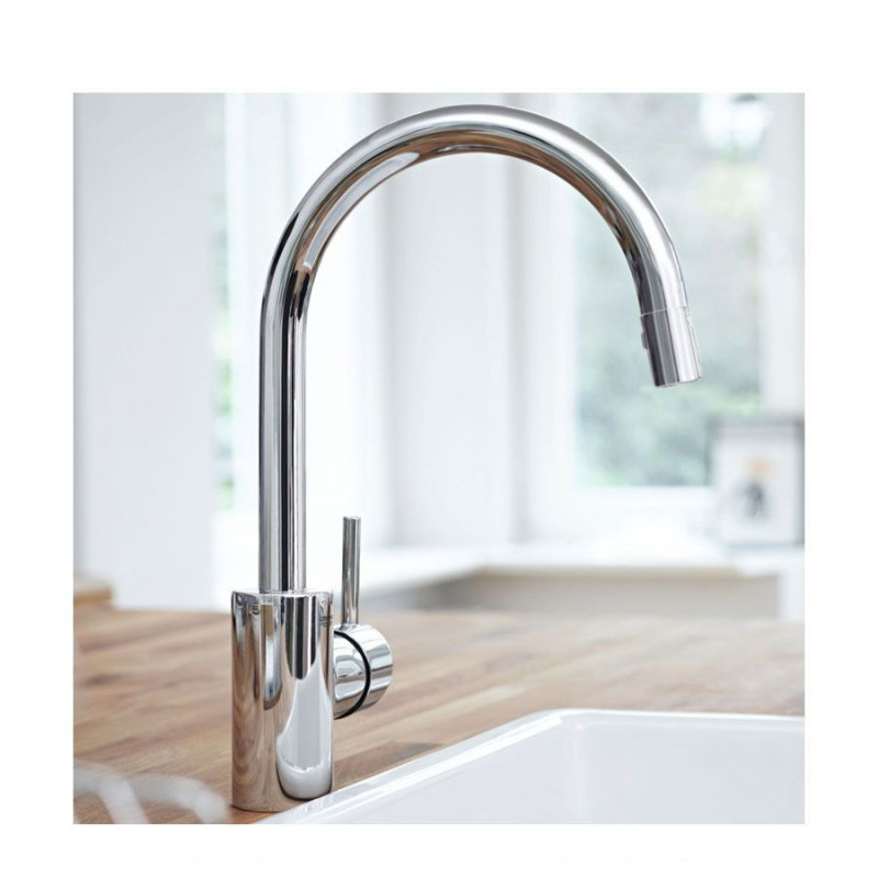 Смесители для кухни grohe фото