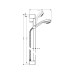 Душевой гарнитур Hansgrohe Crometta 85 Multi/Unica 27766000