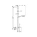 Душевой гарнитур Hansgrohe Raindance Select Е 150 27857400