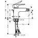 Смеситель для биде Hansgrohe Talis E 71720000