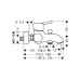 Смеситель для ванны с душем Hansgrohe Talis S 32420000