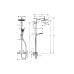 Душевая стойка Hansgrohe Crometta HG S 240 1jet 27267000