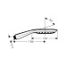 Душевая лейка Hansgrohe Raindance Select E 150 26551400