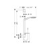 Душевой гарнитур Hansgrohe Raindance Select Е 150 27856000