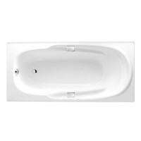 Чугунная ванна Jacob Delafon Adagio 170x80 E2910-00 (с отверстиями для ручек)